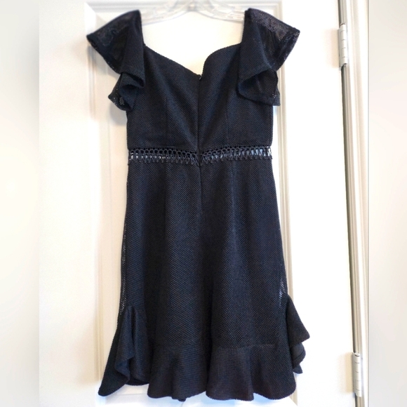 Hello Molly Black Midi Dress - Picture 3 of 5